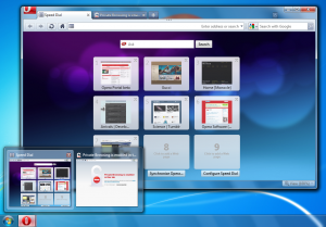 Opera 10.50 - Windows 7