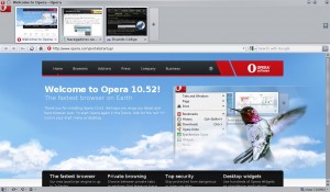 Opera 10.52 en KDE